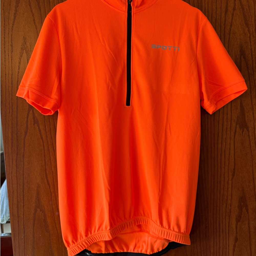 Spotti Orange Cycling Jersey